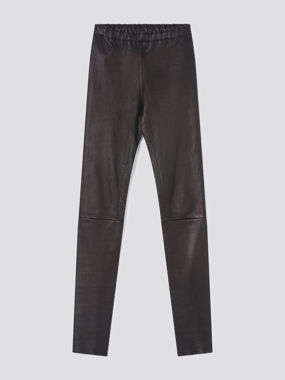 STOULS THE CAROLYN Black Stretch Lambskin Leather Leggings Machine Washable S